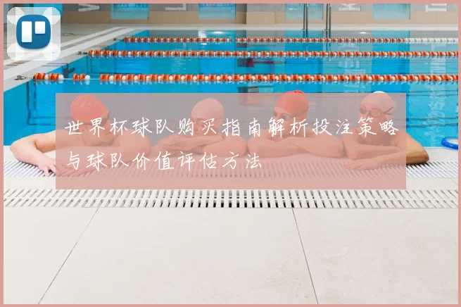 世界杯球队购买指南解析投注策略与球队价值评估方法