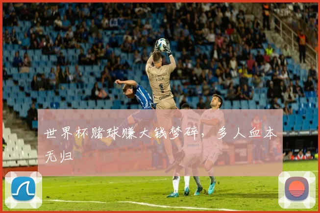 世界杯赌球赚大钱梦碎,多人血本无归